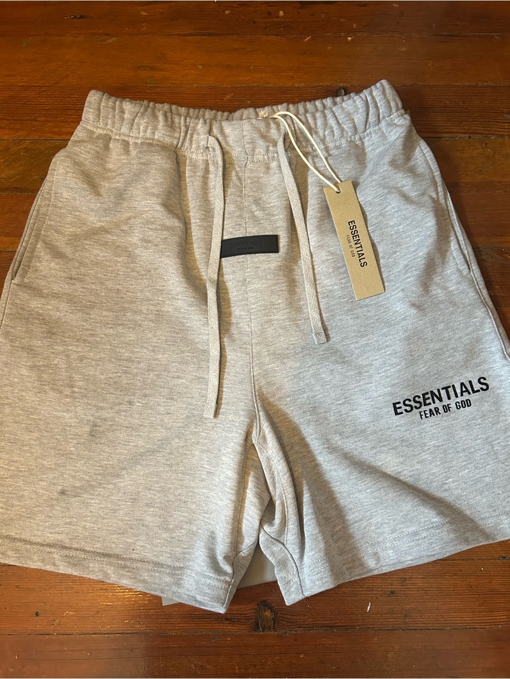 Essentials Light Oatmeal Sweatshorts